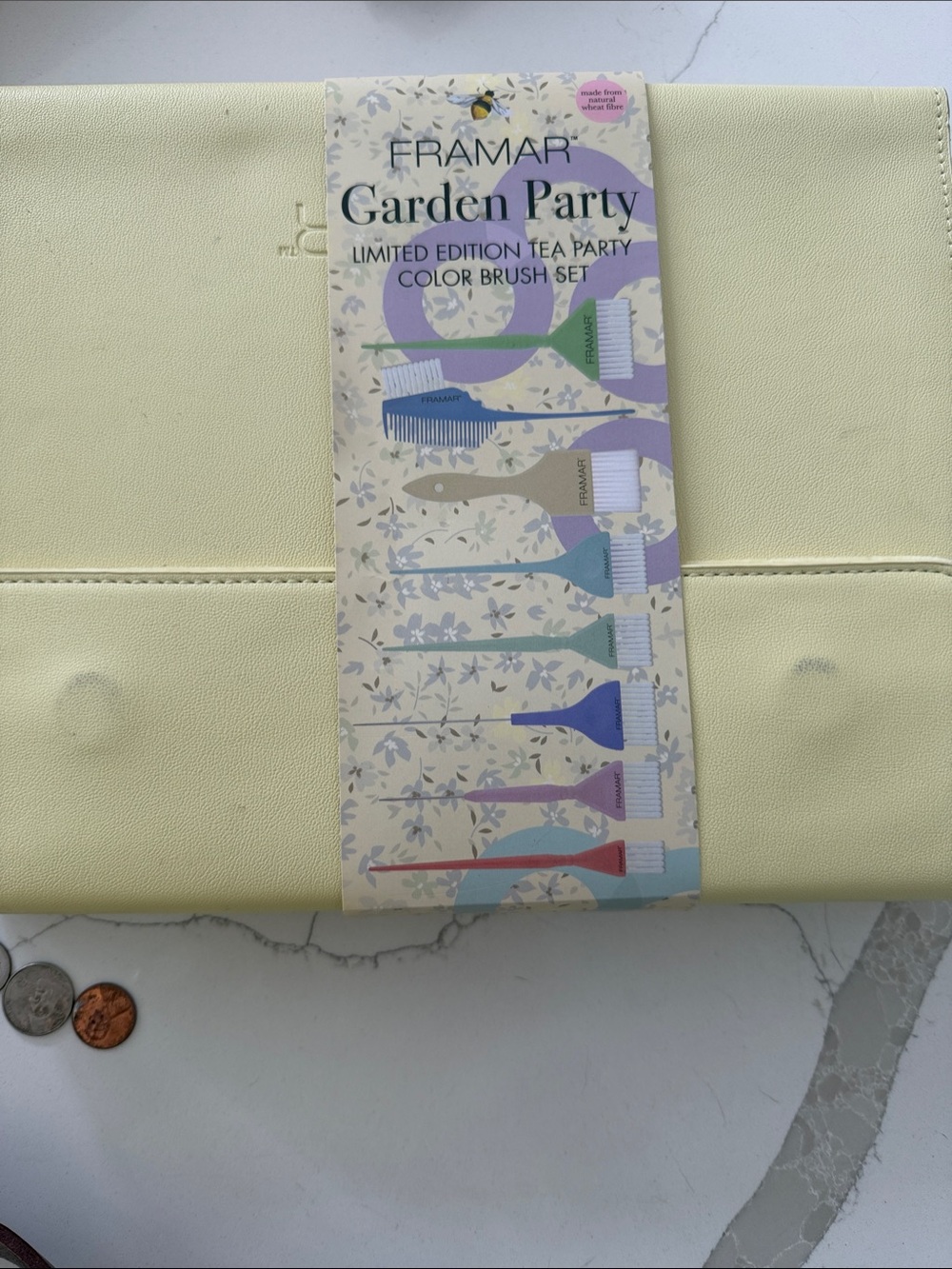 Framar Garden Party Limited Edition Tea Party Color Brush Set -for cosmetologis
